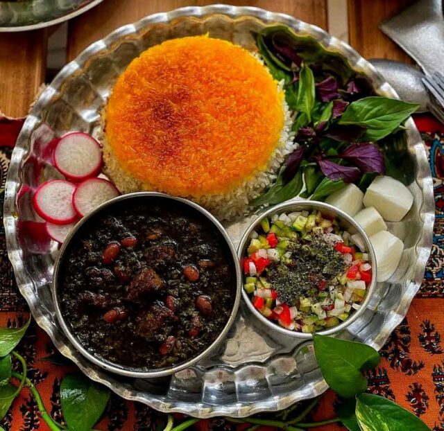منو نهار